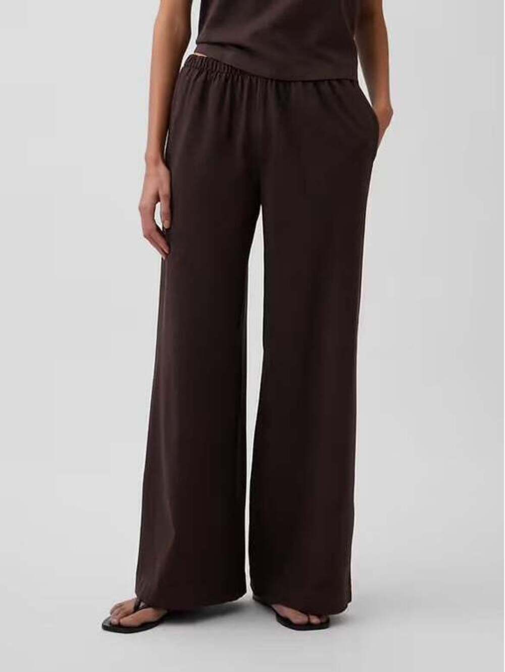 Gap Knit Wide-Leg Pants XSP 100% cotton